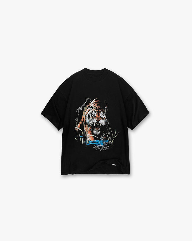 Welcome To The Jungle T-Shirt - Off Black Hover Image