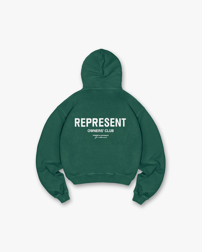 Represent Owners Club Hoodie - Racing Green Hover Image