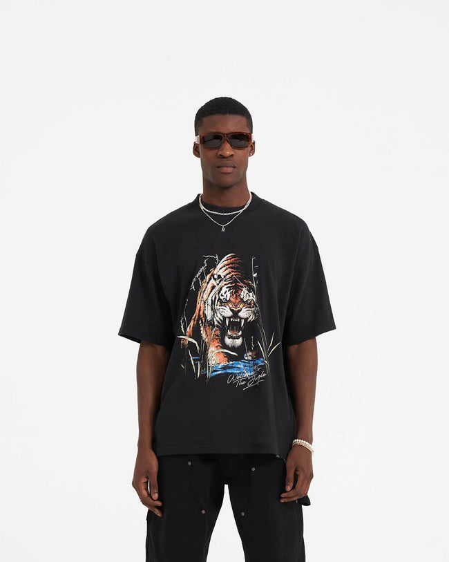 Welcome To The Jungle T-Shirt - Off Black Main Image
