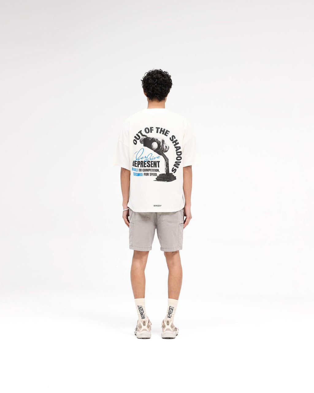 Out Of The Shadows T-Shirt - Flat White