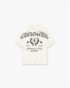 Crest T-Shirt - Flat White