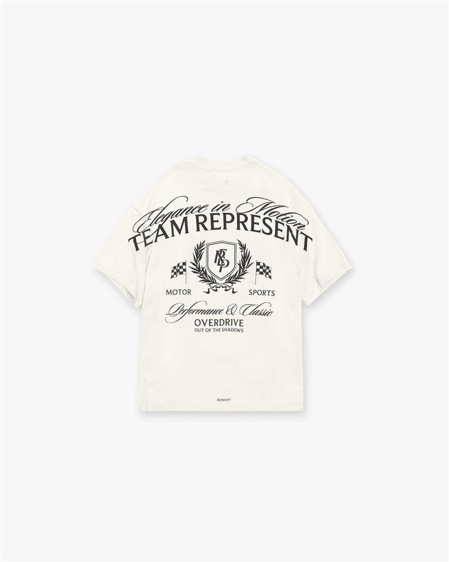 Crest T-Shirt - Flat White Main Image