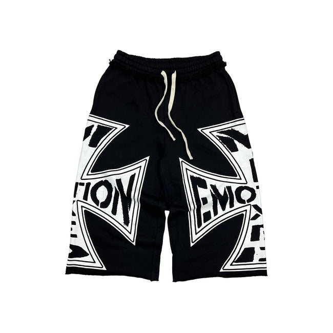 Black “Classic” 3/4 Shorts Hover Image