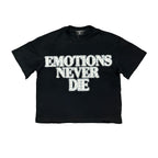 Black ‘End’ Rhinestone Tee