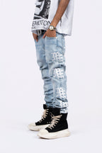 ‘Sea’ Monogram Denim