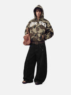 Aelfric Eden Boxy CAMO Zip Up Hoodie