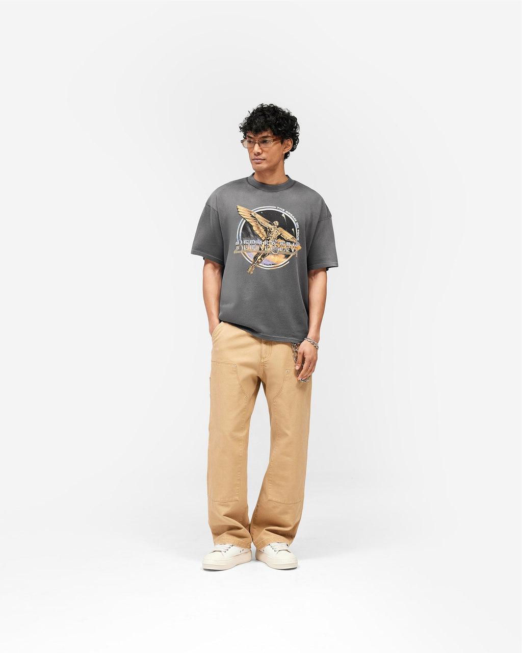 Golden Tour T-Shirt - Sun Fade Grey