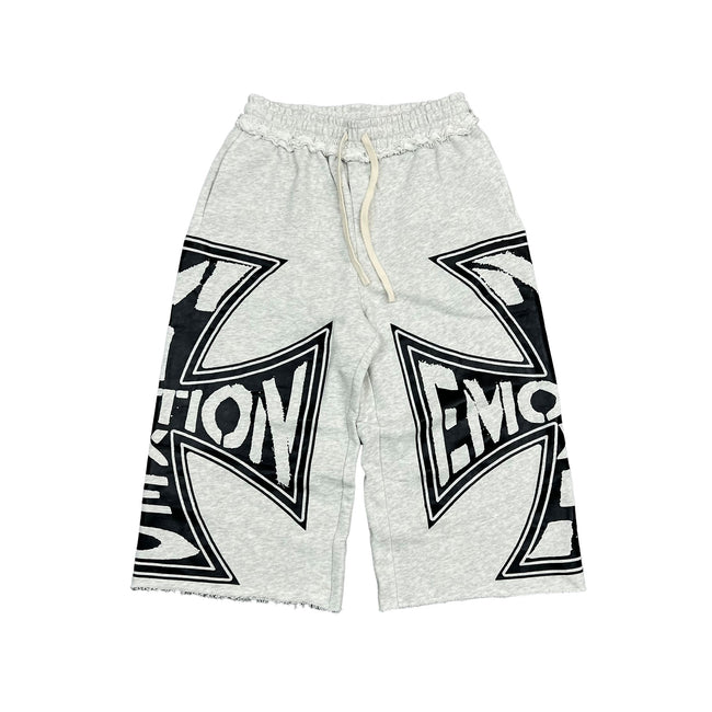 Grey “Classic” 3/4 Shorts Hover Image