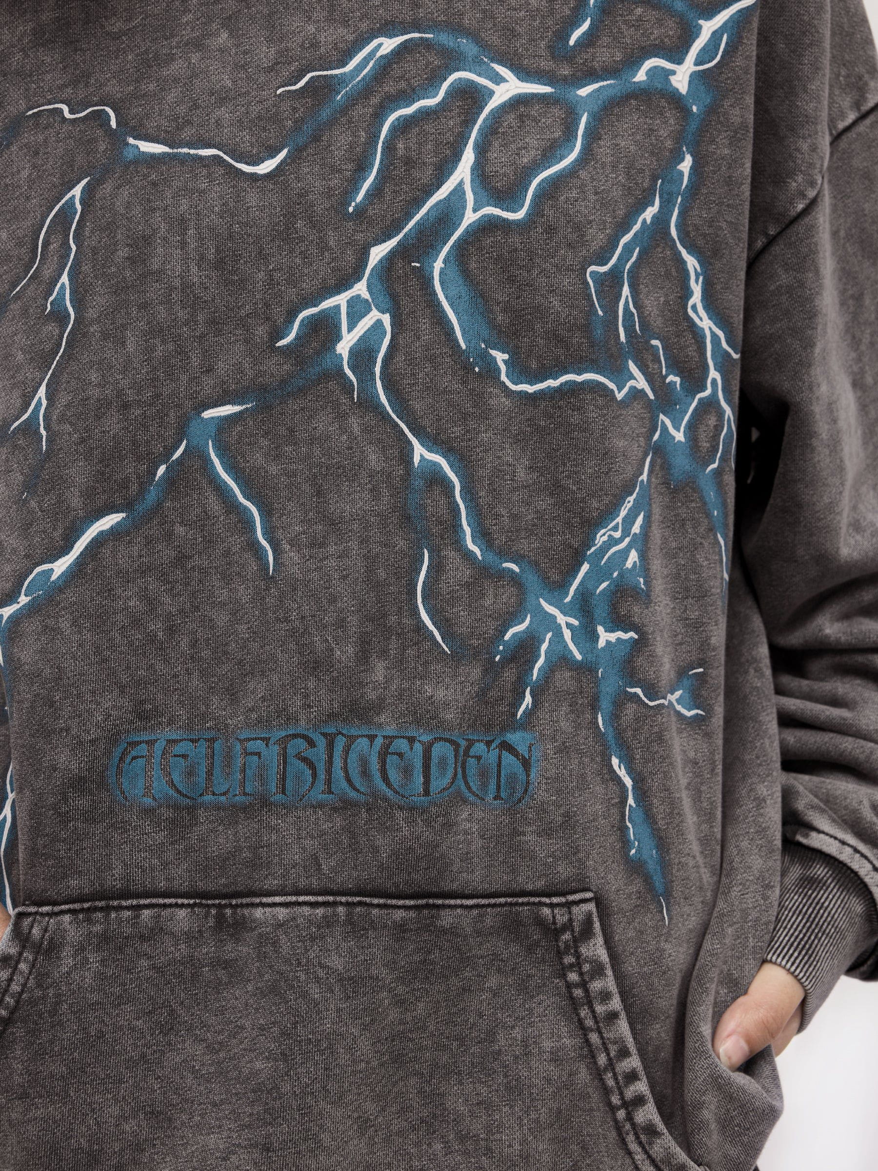 Aelfric Eden Lightning Graphic Hoodie