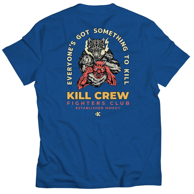 INNER DEMONS T-SHIRT - BLUE Hover Image