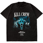 OVERSIZED MIDST OF WOLVES T-SHIRT - BLACK