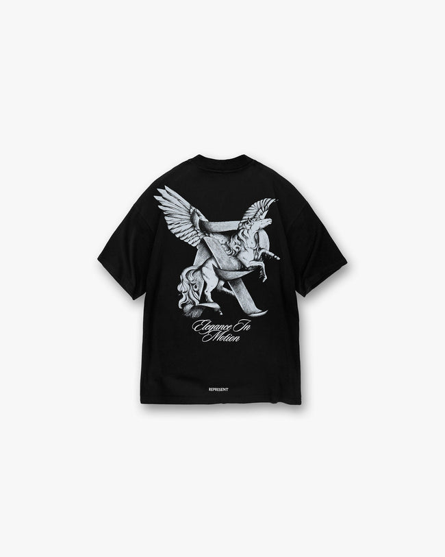 Elegance In Motion T-Shirt - Jet Black Main Image