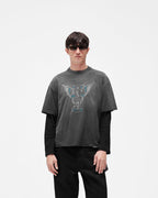 Westside T-Shirt - Stained Black