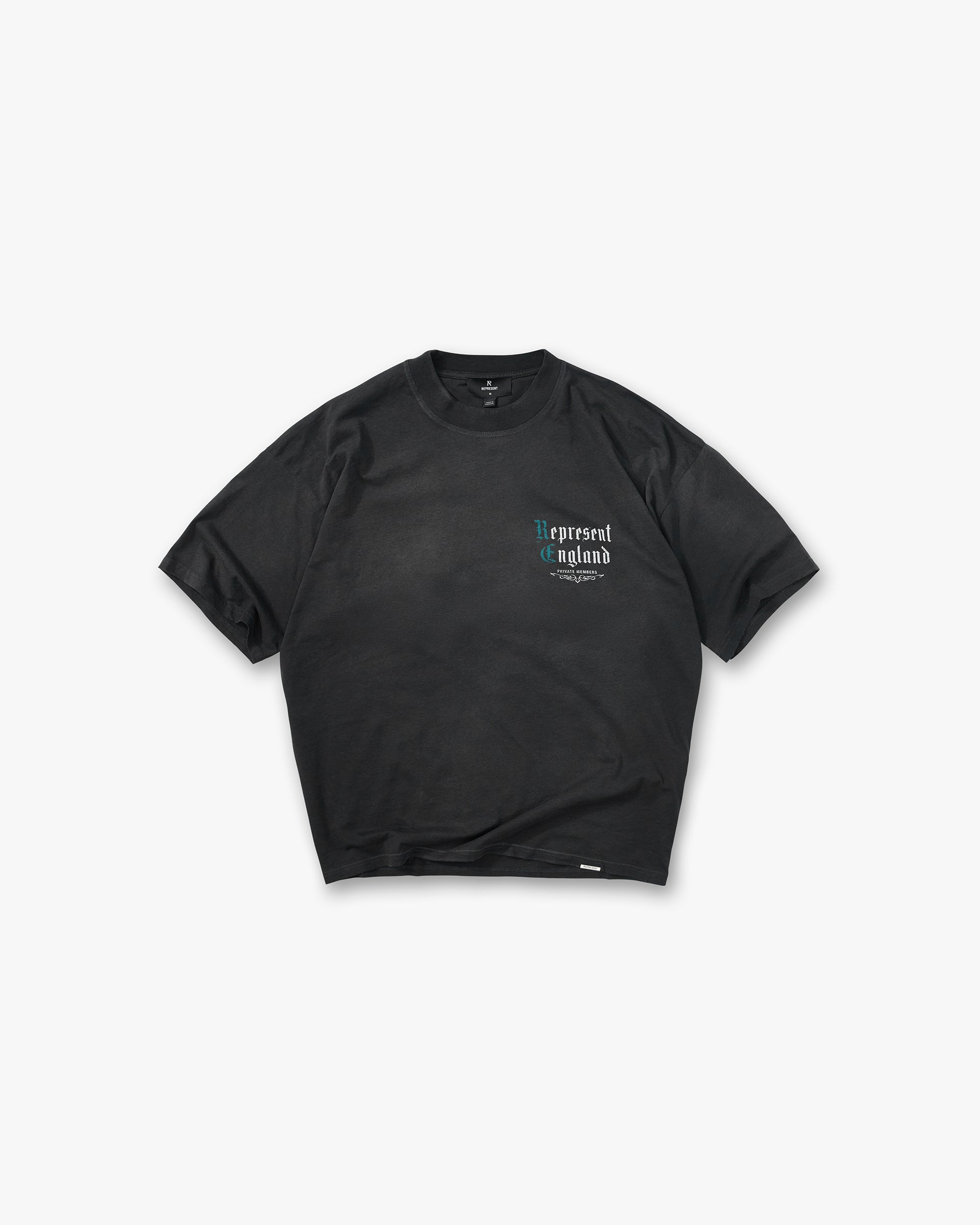 Private Members T-Shirt - Stained Black
