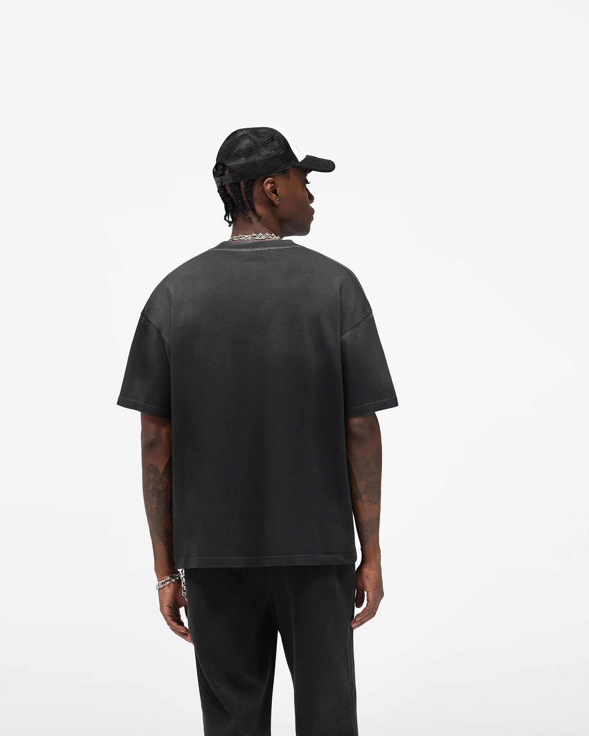 Legacy Crest T-Shirt - Stained Black