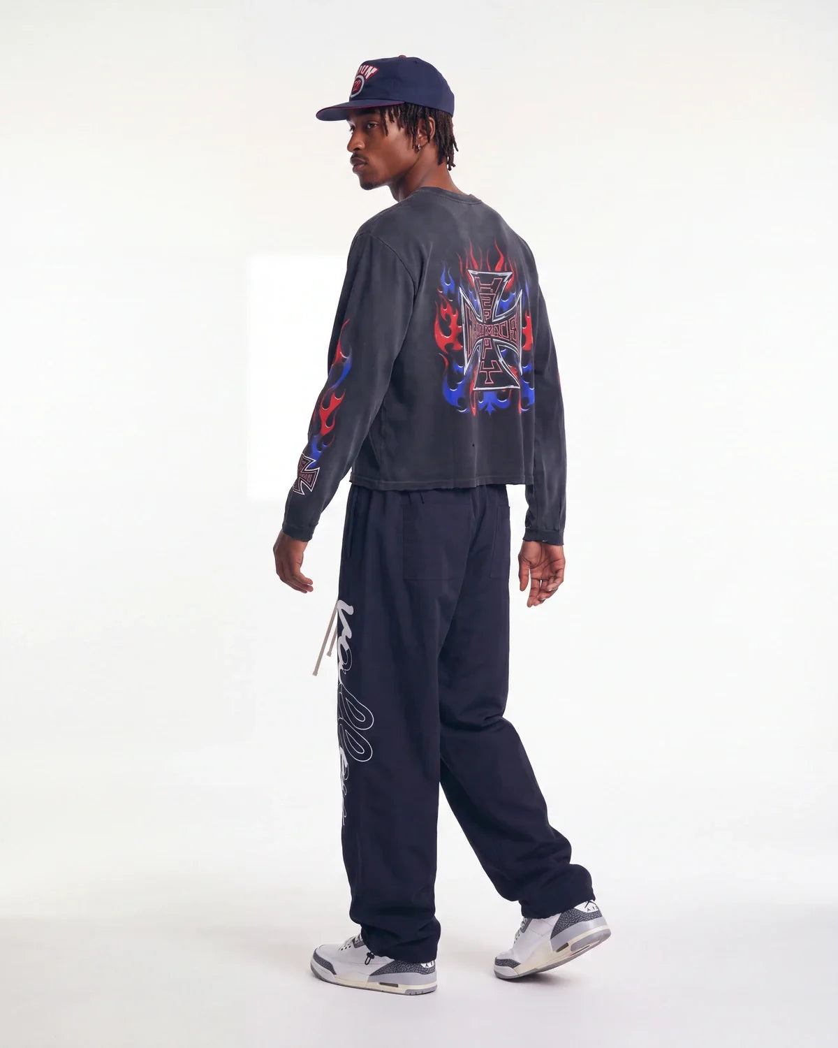 Vale Forever Midnight Swish Track Pants — Black