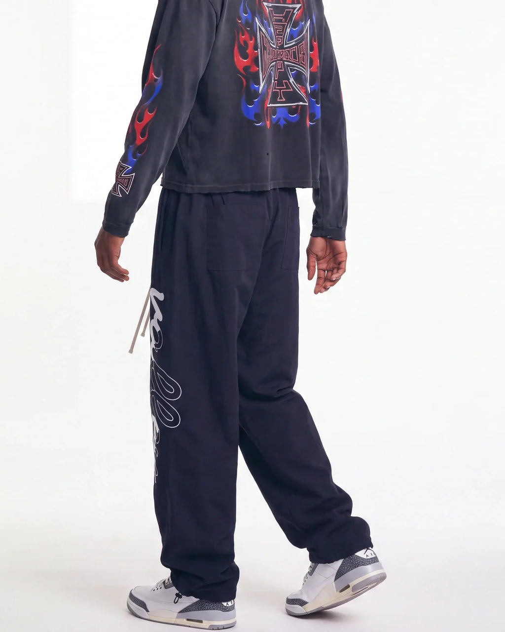 Vale Forever Midnight Swish Track Pants — Black
