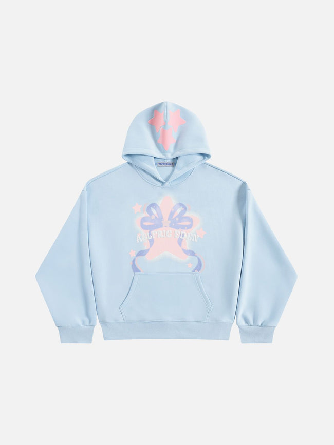 Aelfric Eden Oversized Blurring Bow Hoodie Main Image