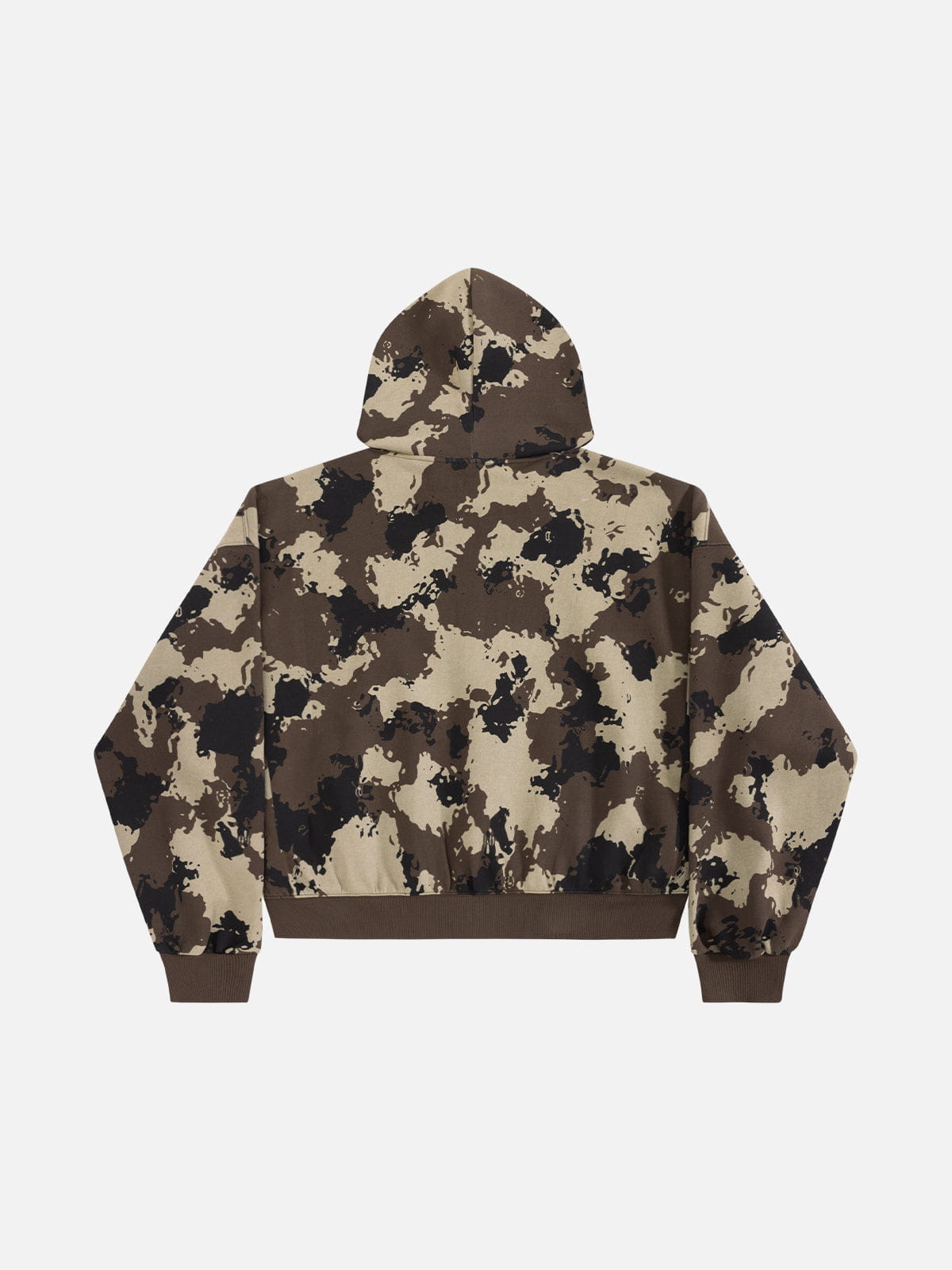Aelfric Eden Boxy CAMO Zip Up Hoodie