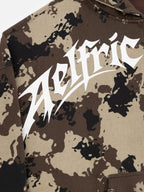 Aelfric Eden Boxy CAMO Zip Up Hoodie