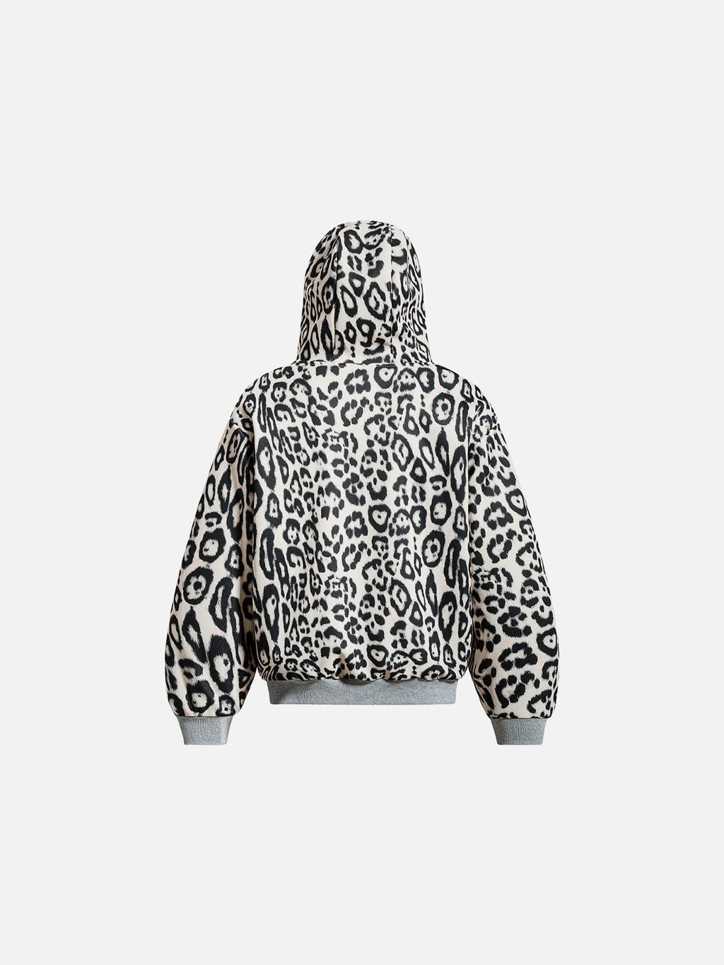 Aelfric Eden Reversible Leopard Zip Up Hoodie