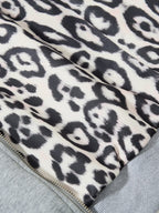 Aelfric Eden Reversible Leopard Zip Up Hoodie