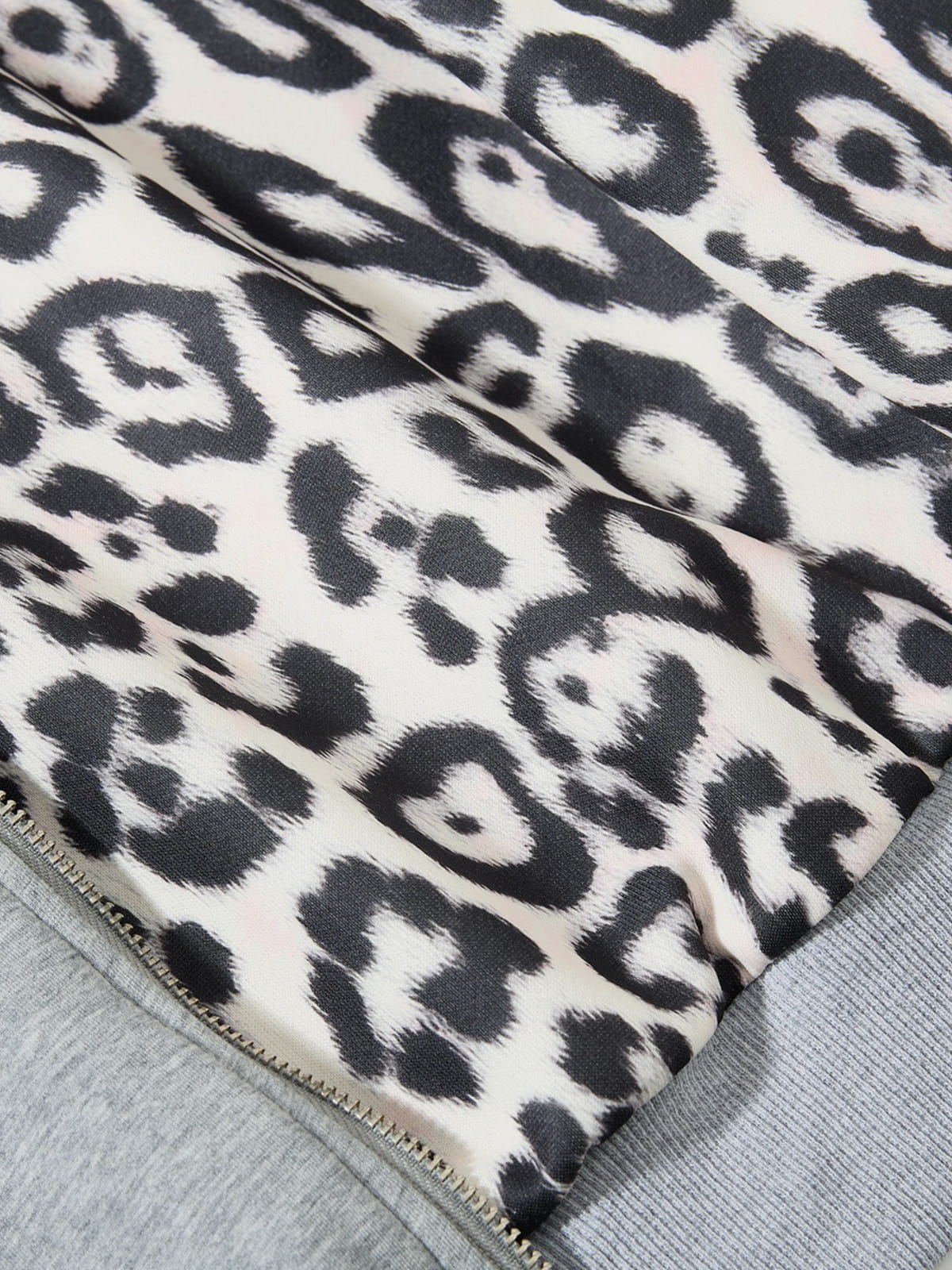 Aelfric Eden Reversible Leopard Zip Up Hoodie