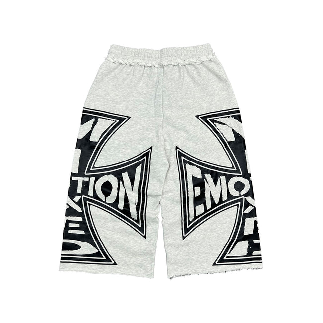 Grey “Classic” 3/4 Shorts Main Image