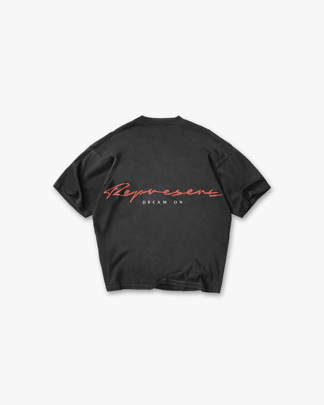 Chrome Flight T-Shirt - Stained Black Main Image