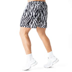 VENTED MESH SHORTS ALIEN - WHITE