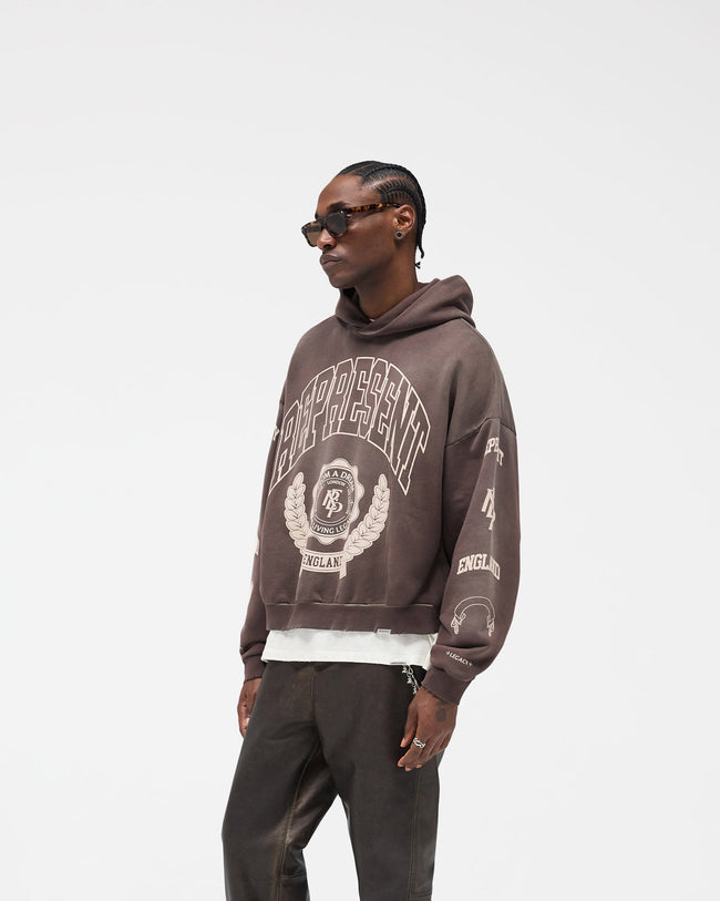 Represent Legacy Crest Hoodie - Nero Main Image