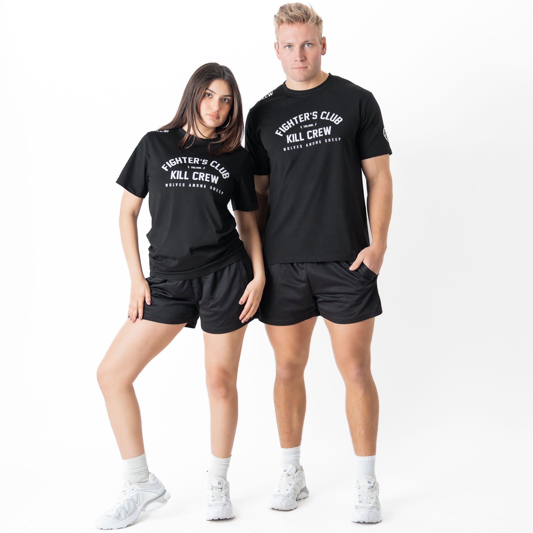 FIGHTER'S CLUB T-SHIRT - BLACK