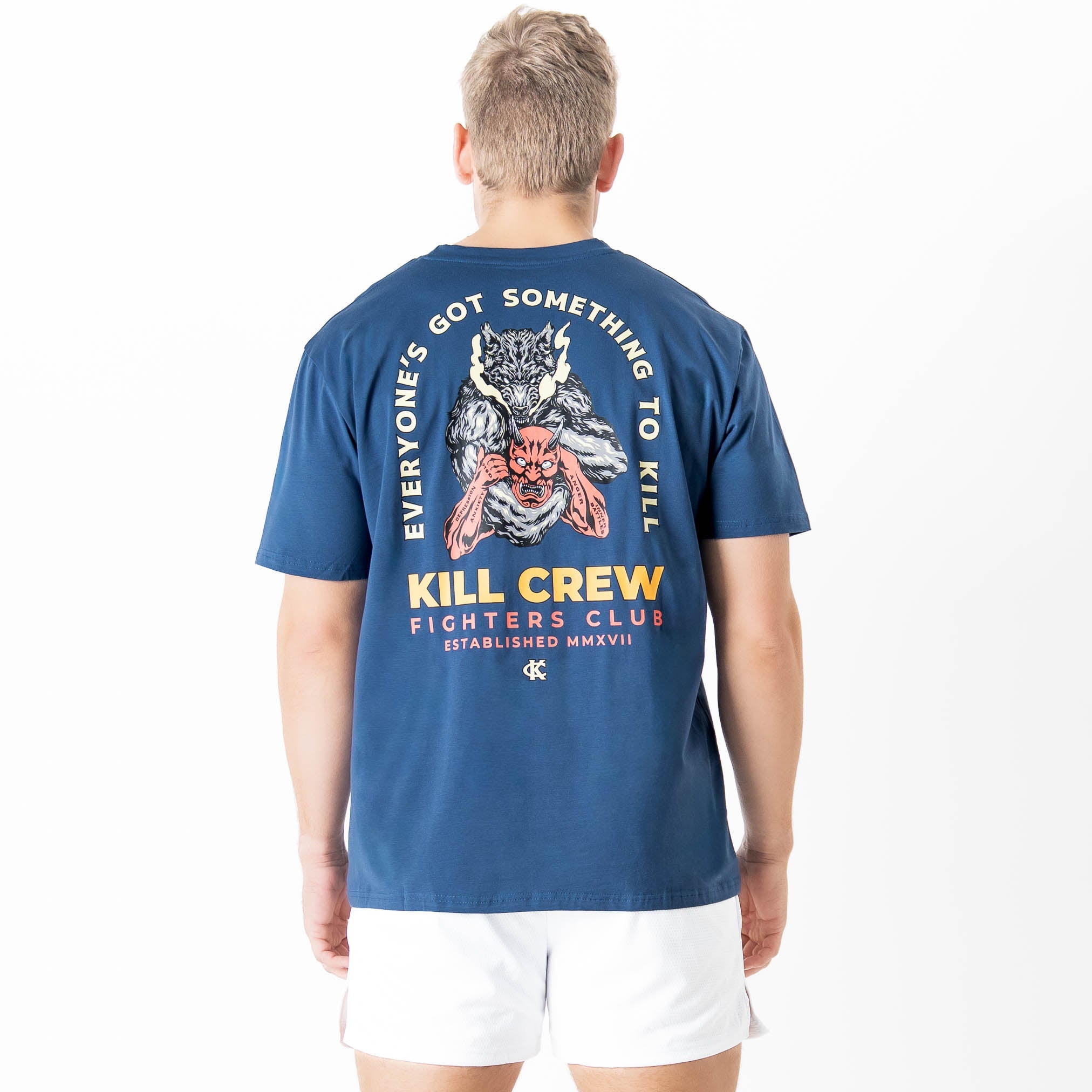 INNER DEMONS T-SHIRT - BLUE