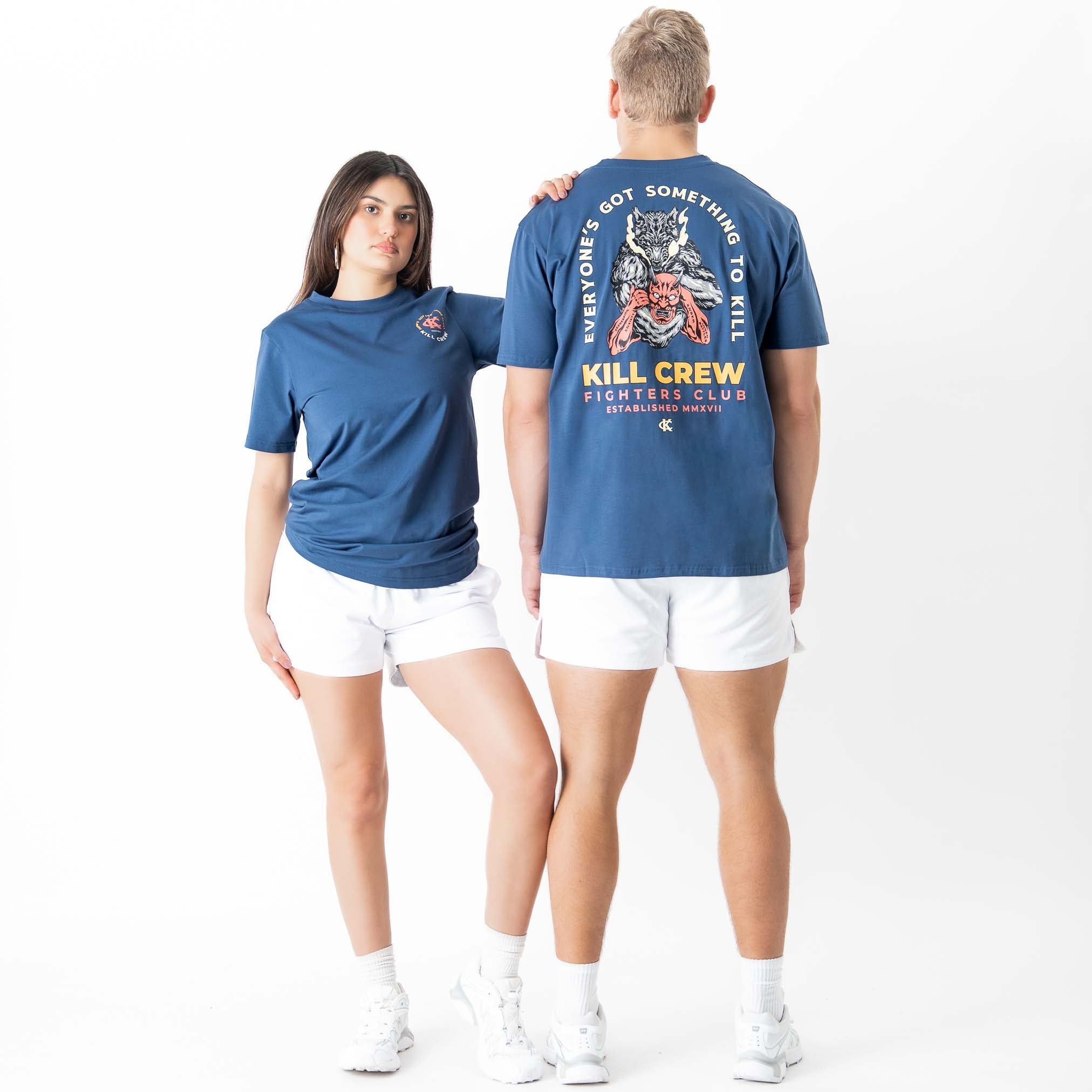 INNER DEMONS T-SHIRT - BLUE