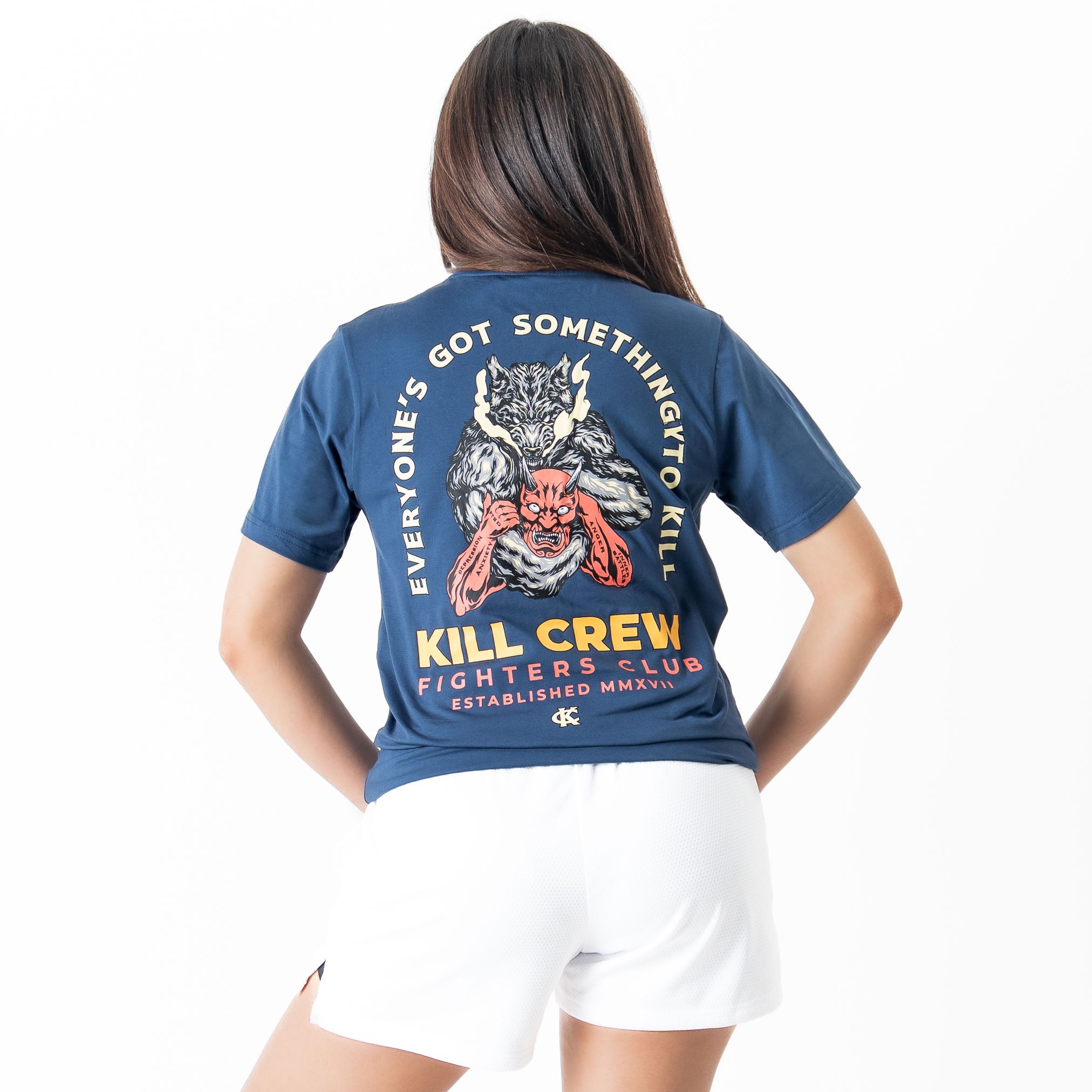INNER DEMONS T-SHIRT - BLUE