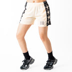 VENTED MESH SHORTS ALL STAR - CREAM / BLACK