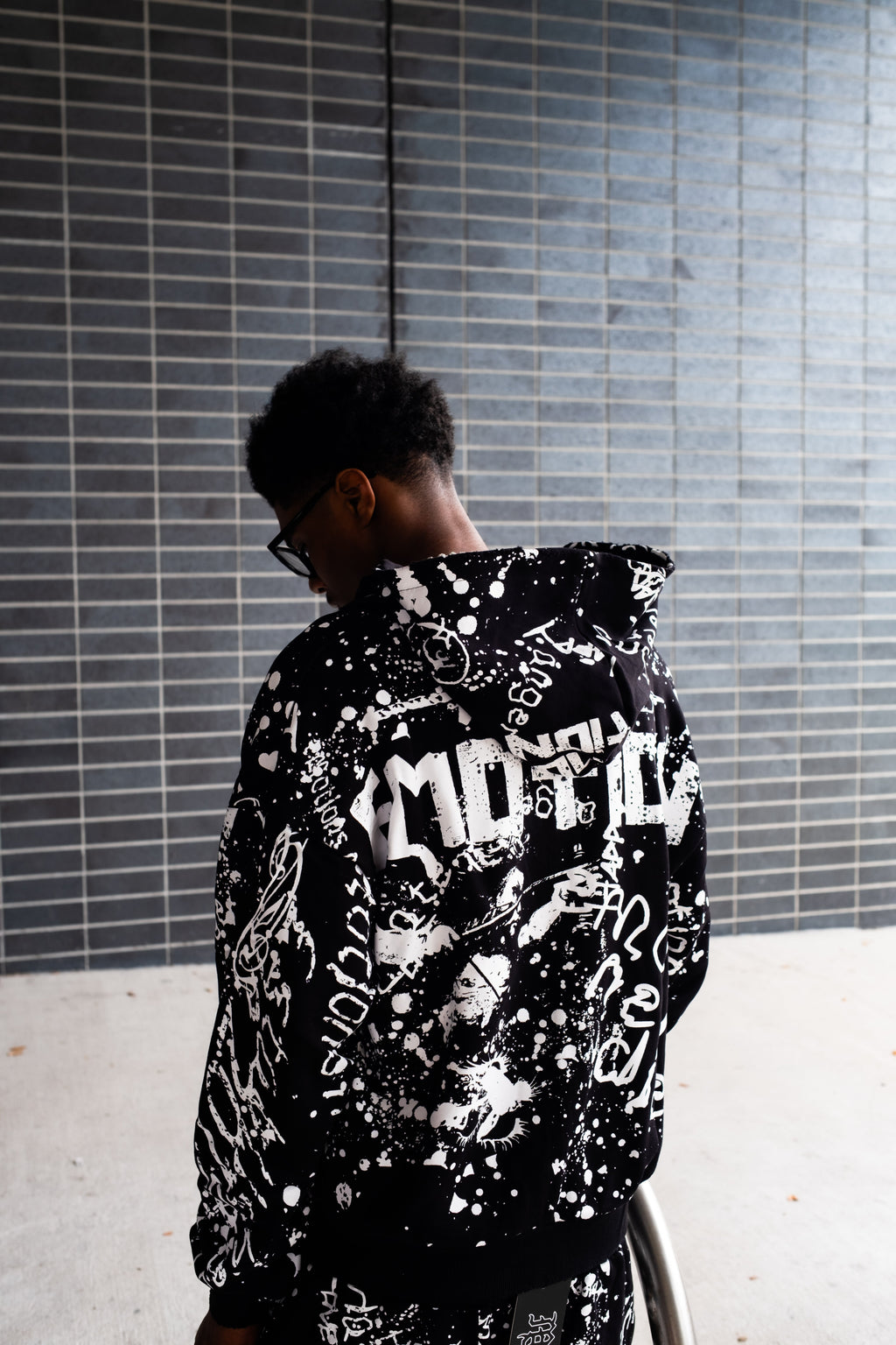 Black “Graffiti” Hoodie