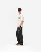 Represent X Belstaff Born To Bike T-Shirt - Flat White