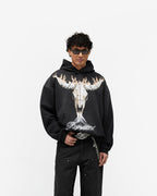 British Cowboys Hoodie - Stained Black