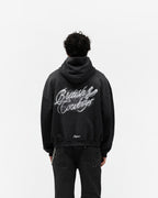 British Cowboys Hoodie - Stained Black