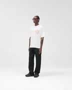 Initial Star T-Shirt - Flat White