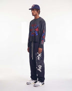 Vale Forever Midnight Swish Track Pants — Black