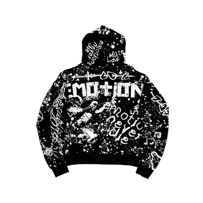 Black “Graffiti” Hoodie Main Image