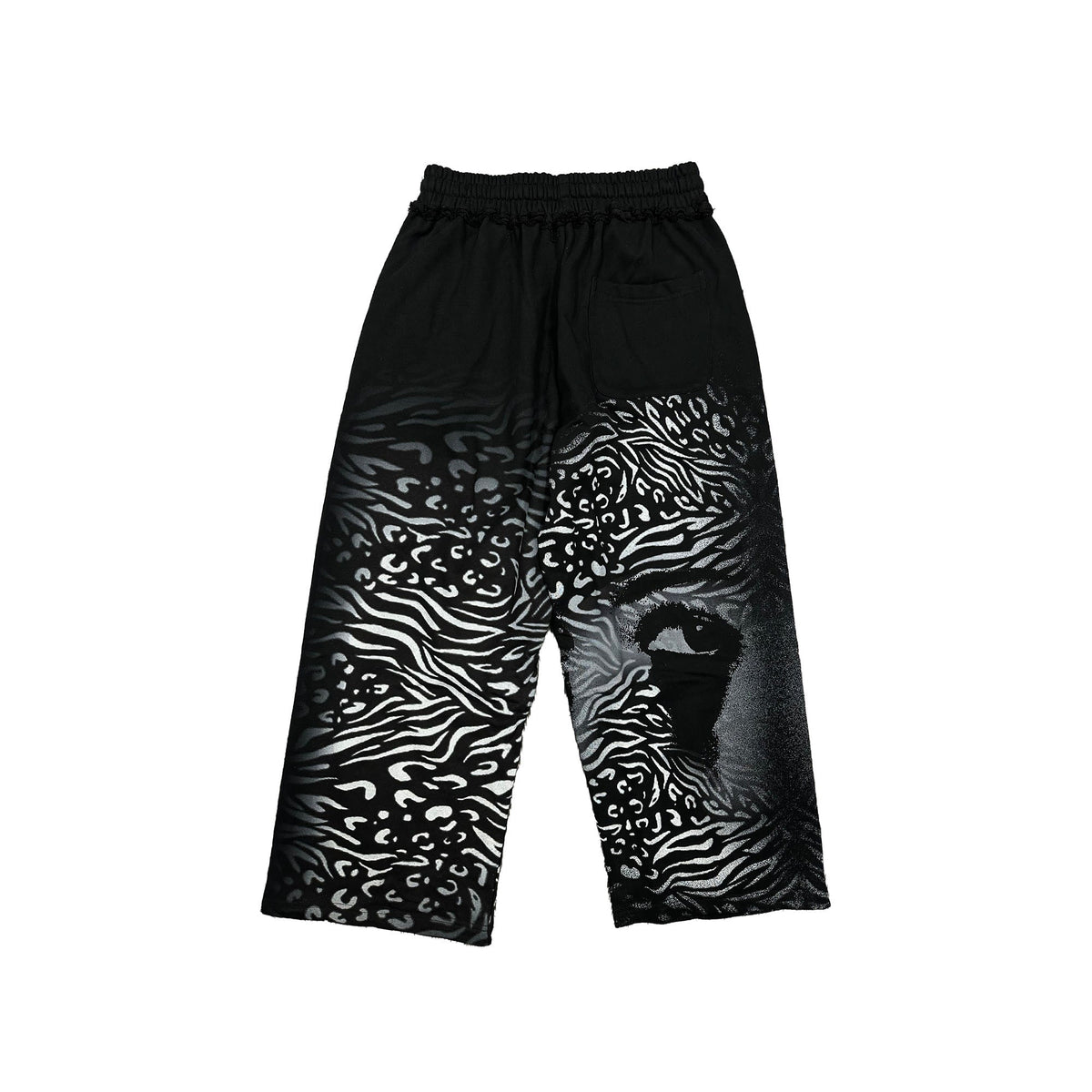 Black ‘Striped’ Sweatpants