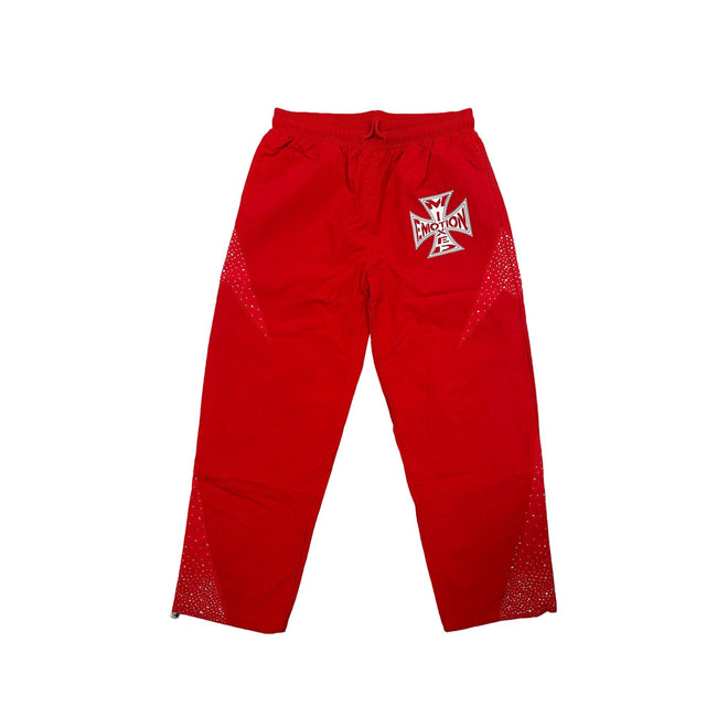 Red ‘Classic’ Nylon Pants Hover Image