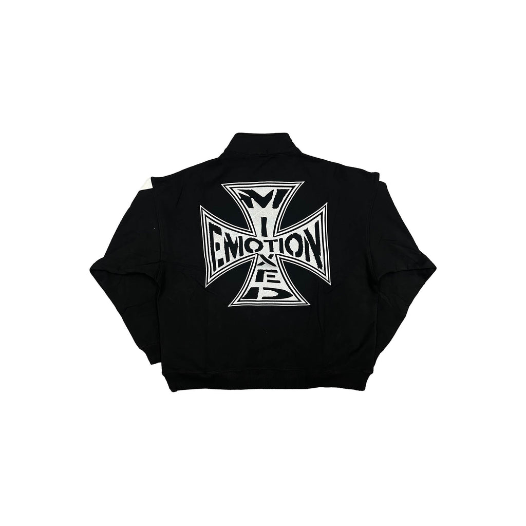 Black “Quarter” zip Jacket