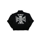 Black “Quarter” zip Jacket
