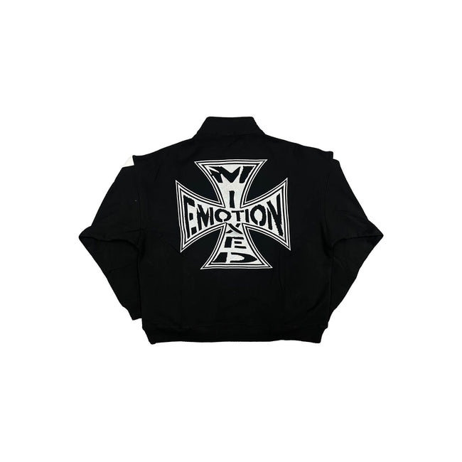 Black “Quarter” zip Jacket Main Image
