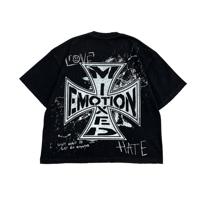 Black “Chaos” Tee Main Image