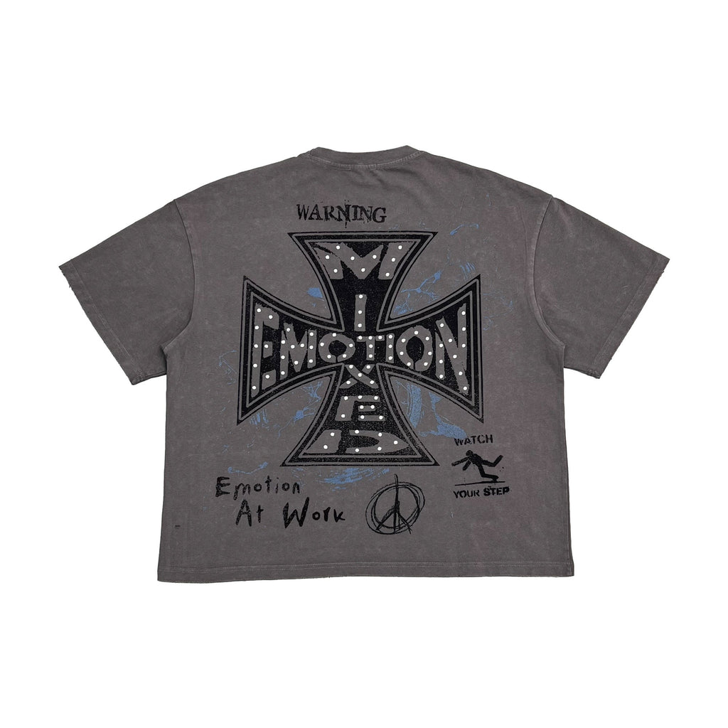 Grey “Friends” Tee